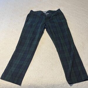 Peter Millar Blackwatch Plaid Golf Pants. Size 32x30.